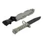 Preview: MP Dummy Knife/Bayonet Plastic M9 Green OD
